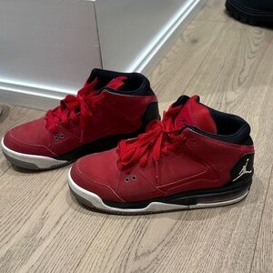 Jordan Kids Sneakers Red and Black